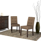 WYNDENHALL Jefferson Contemporary Parson Dining Chair (Set of 2) - 18.9 w x 23 d x 35.8 h