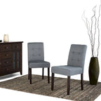 WYNDENHALL Jefferson Contemporary Parson Dining Chair (Set of 2) - 18.9 w x 23 d x 35.8 h