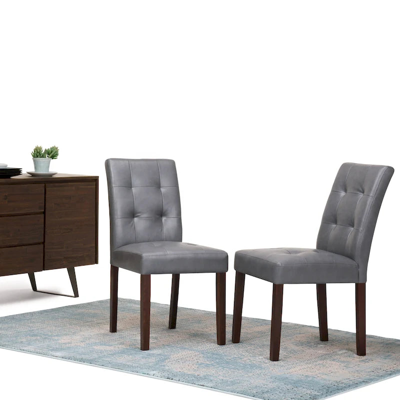 WYNDENHALL Jefferson Contemporary Parson Dining Chair (Set of 2) - 18.9 w x 23 d x 35.8 h