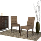 WYNDENHALL Jefferson Contemporary Parson Dining Chair (Set of 2) - 18.9 w x 23 d x 35.8 h