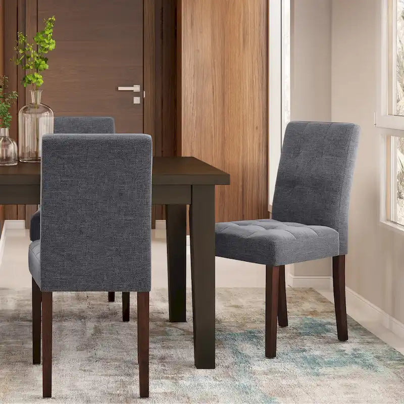 WYNDENHALL Jefferson Contemporary Parson Dining Chair (Set of 2) - 18.9 w x 23 d x 35.8 h