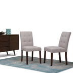 WYNDENHALL Jefferson Contemporary Parson Dining Chair (Set of 2) - 18.9 w x 23 d x 35.8 h