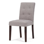 WYNDENHALL Jefferson Contemporary Parson Dining Chair (Set of 2) - 18.9 w x 23 d x 35.8 h