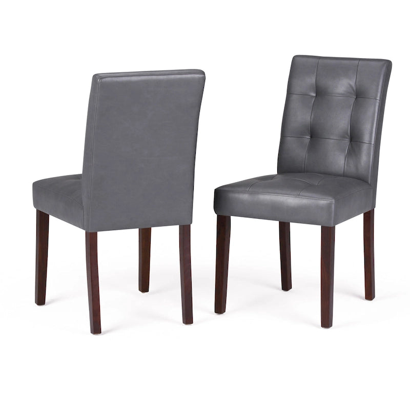 WYNDENHALL Jefferson Contemporary Parson Dining Chair (Set of 2) - 18.9 w x 23 d x 35.8 h