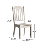 Eleanor Black Extending Oval Wood Table Slat Back 5-piece Dining Set by iNSPIRE Q Classic
