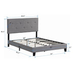 Upholstered Platform Bed Frame