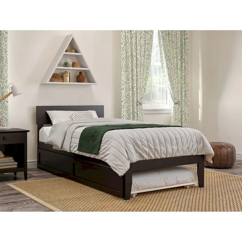 AFI Boston Platform Bed with Trundle