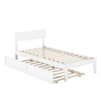 AFI Boston Platform Bed with Trundle