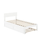 AFI Boston Platform Bed with Trundle