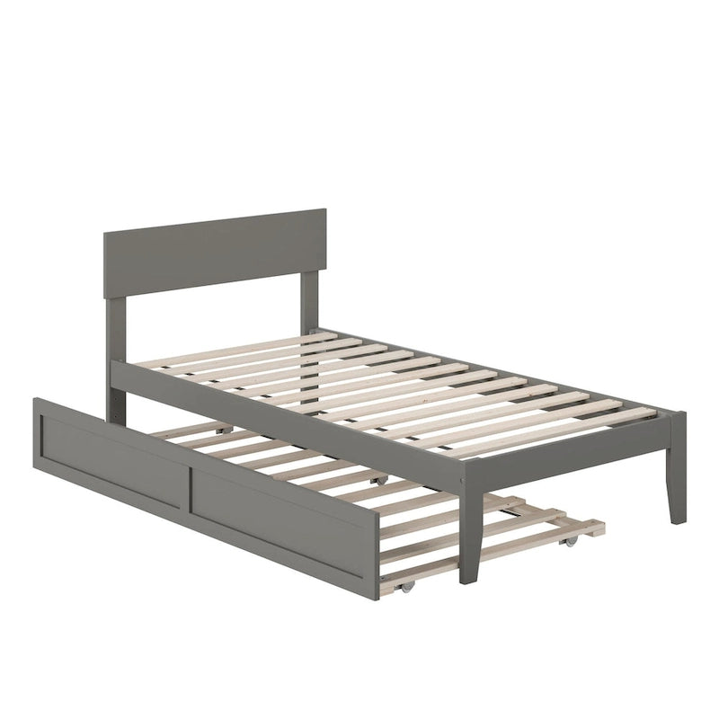 AFI Boston Platform Bed with Trundle
