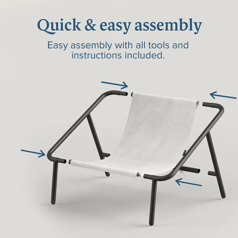 Priage by ZINUS Audrey Metal Sling Accent Chair