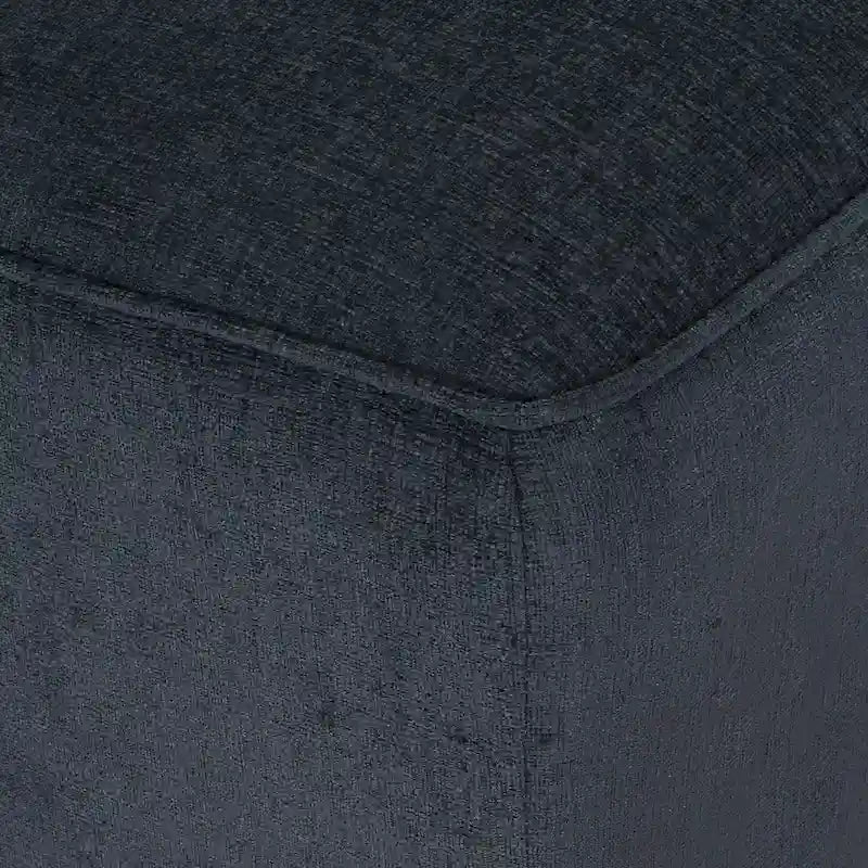 Freas Contemporary Tufted Double Chaise Lounge with Accent Pillows by Christopher Knight Home - 63.00  L x 58.50  W x 34.50  H