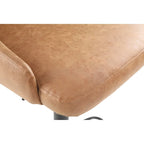 Sylmar Height Adjustable Stool in Faux Leather