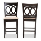 Modern and Contemporary Counter Stool 2-Piece Set
