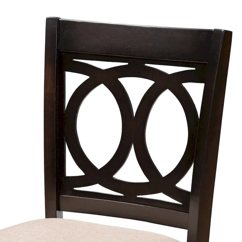 Modern and Contemporary Counter Stool 2-Piece Set