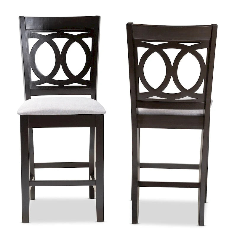 Modern and Contemporary Counter Stool 2-Piece Set