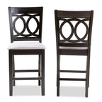 Modern and Contemporary Counter Stool 2-Piece Set