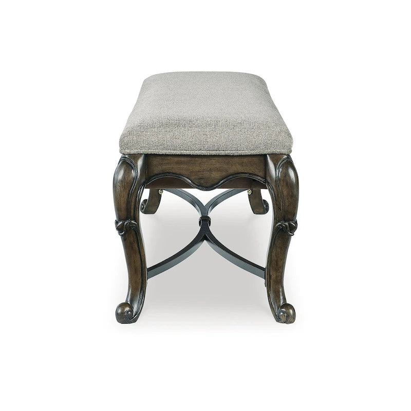 Signature Design by Ashley Maylee Dark Brown 63  Dining Bench - 63.25 W x 17.5 D x 20.25 H