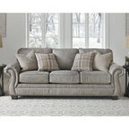 Signature Design by Ashley Olsberg Steel Sofa - 91  W x 38  D x 38  H