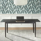 Simple Living Tilo Grey Faux Leather and Wengewood 7-piece Dining Set