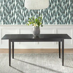 Simple Living Tilo Grey Faux Leather and Wengewood 7-piece Dining Set