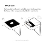 INK+IVY Easton Low Profile Accent Chair