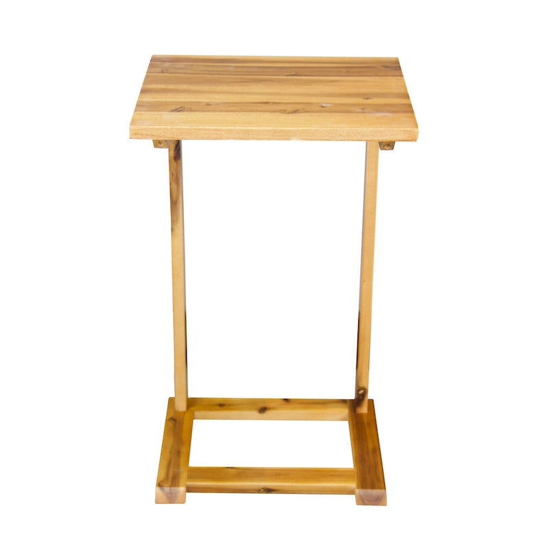 Porch & Den Holly Hill Solid Acacia Sofa C-Table