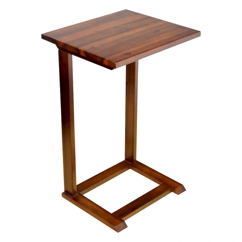 Porch & Den Holly Hill Solid Acacia Sofa C-Table