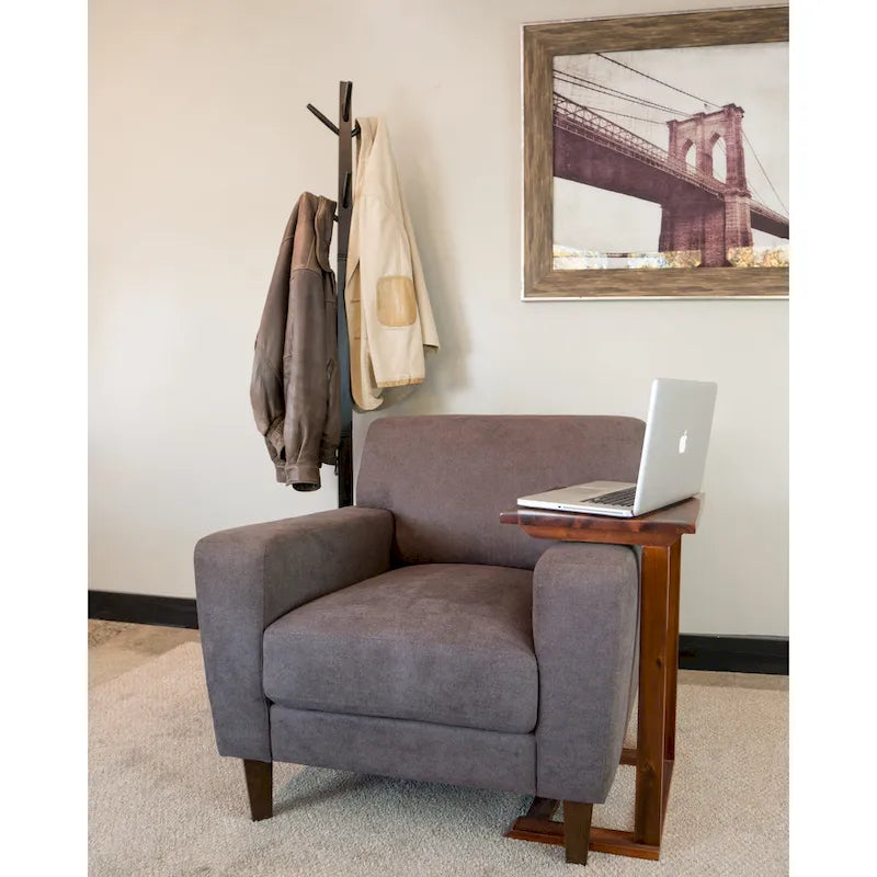 Porch & Den Holly Hill Solid Acacia Sofa C-Table