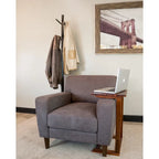 Porch & Den Holly Hill Solid Acacia Sofa C-Table