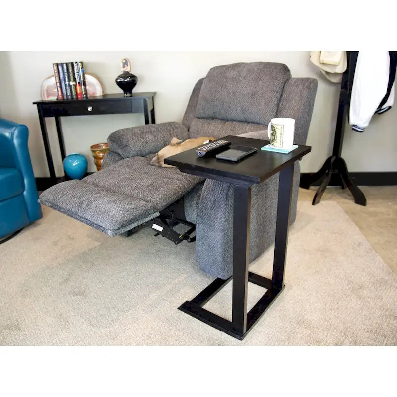 Porch & Den Holly Hill Solid Acacia Sofa C-Table