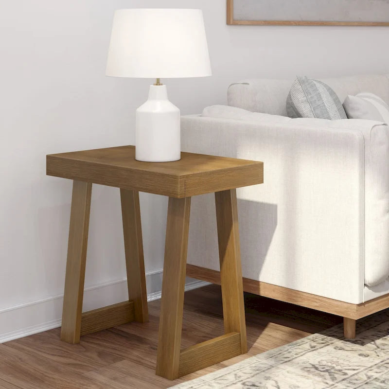 Plank and Beam Classic Rectangular Side Table - 25