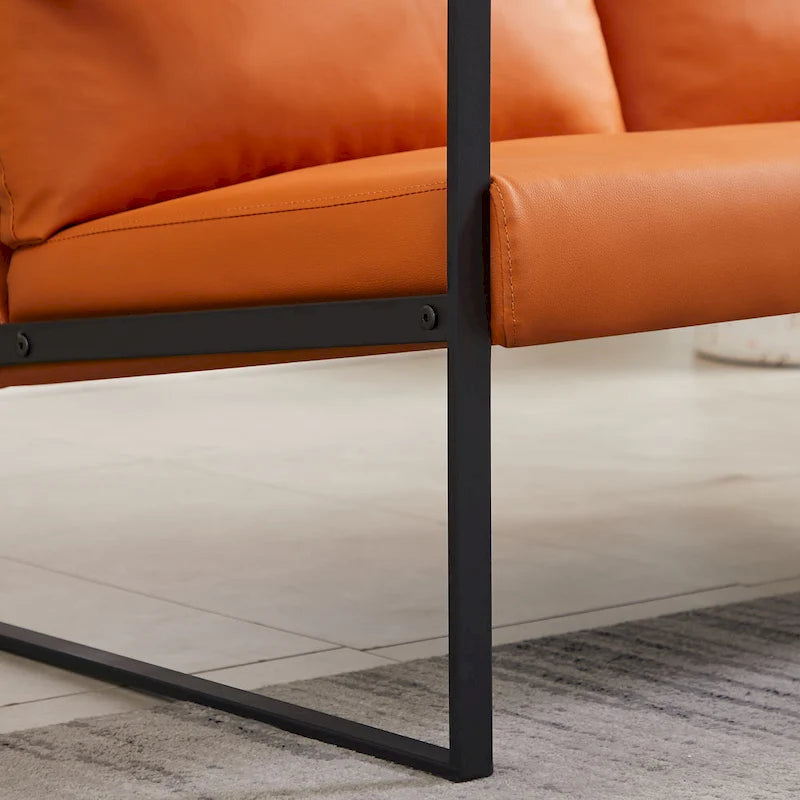 Accent Arm Chair with Extra Thick Padded Backrest and Seat Cushion Sofa Chairs