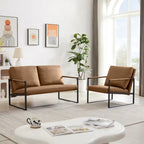 Accent Arm Chair with Extra Thick Padded Backrest and Seat Cushion Sofa Chairs