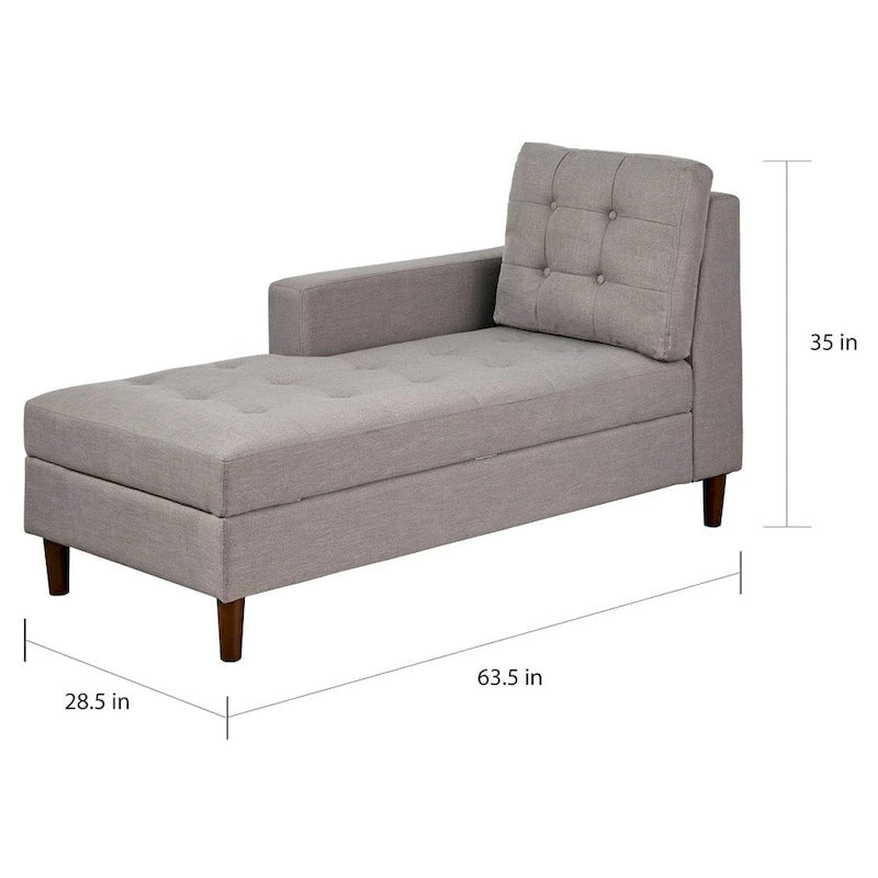 Simple Living Sabrina Storage Chaise
