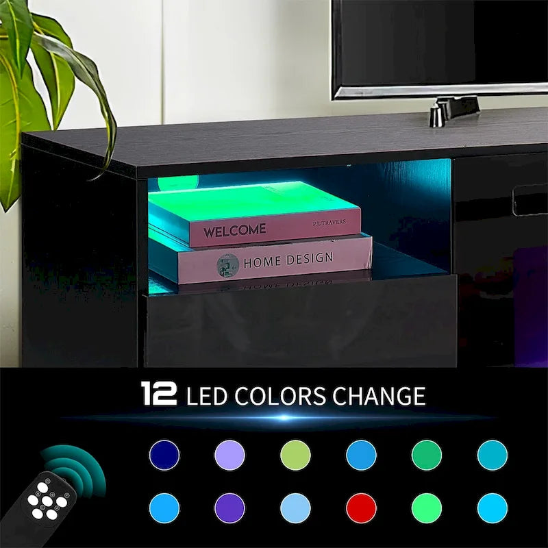 70  Fireplace TV Stand with 36  Electric Fireplace