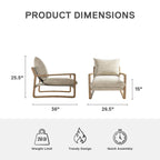 Avenue Greene Janae Sling Accent Chair