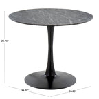 Porch & Den Stone Mod Modern Table