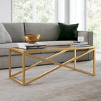 Silver Orchid Stifter Blackened Bronze Coffee Table