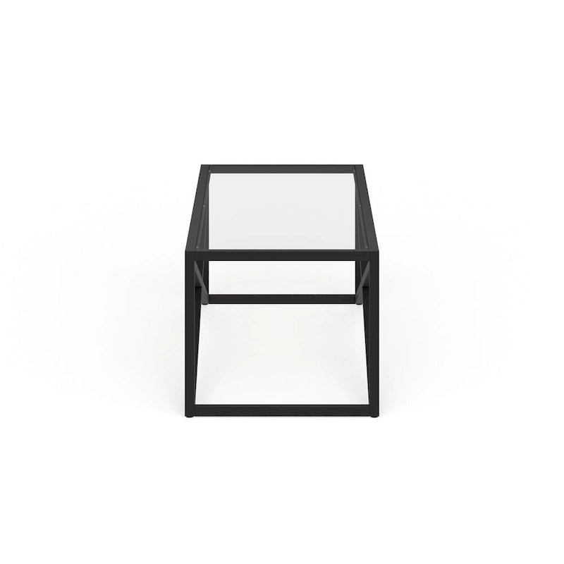 Silver Orchid Stifter Blackened Bronze Coffee Table