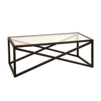 Silver Orchid Stifter Blackened Bronze Coffee Table