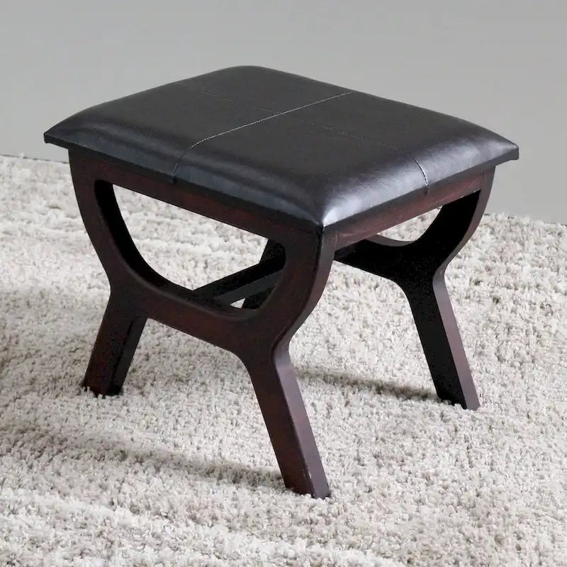 International Caravan Carmel Rectangular Vanity Stool