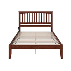 Mission King Platform Bed in Walnut