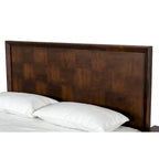 Modrest Shane Modern Acacia & Brass Bed