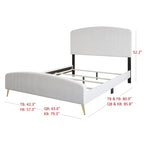 Everett Upholstered Panel Bed
