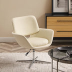 Art Leon Modern Swivel & Adjustable Home Office Accent Arm Chair