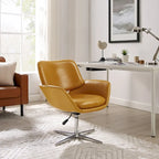 Art Leon Modern Swivel & Adjustable Home Office Accent Arm Chair