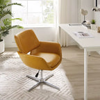 Art Leon Modern Swivel & Adjustable Home Office Accent Arm Chair
