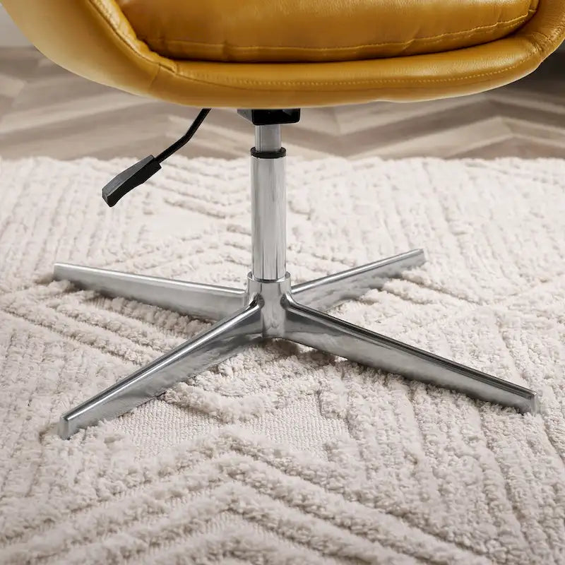 Art Leon Modern Swivel & Adjustable Home Office Accent Arm Chair