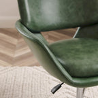 Art Leon Modern Swivel & Adjustable Home Office Accent Arm Chair